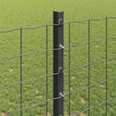 Svejset Trådhegn 10 x 1,2 m (B x H) PVC-belagt stål Grå Mesh