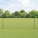 Svejset Trådhegn 10 x 1,5 m (B x H) PVC-belagt stål Grå Mesh