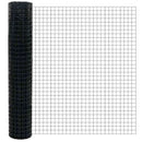 Svejset Trådhegn 10 x 1,5 m (B x H) PVC-belagt stål Grå Mesh