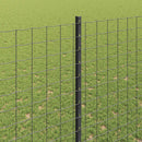 Svejset Trådhegn 10 x 1,6 m (B x H) PVC-belagt stål Grå Mesh