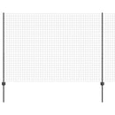 Svejset Trådhegn 10 x 1,6 m (B x H) PVC-belagt stål Grå Mesh