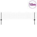 Svejset Trådhegn 10 x 0,4 m (B x H) PVC-belagt stål Grå Mesh