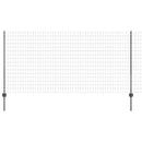 Svejset Trådhegn 10 x 1,2 m (B x H) PVC-belagt stål Grå Mesh