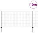 Svejset Trådhegn 10 x 1 m (B x H) PVC-belagt stål Grå Mesh