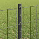 Svejset Trådhegn 10 x 1,2 m (B x H) PVC-belagt stål Grå Mesh
