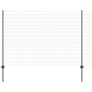 Svejset Trådhegn 10 x 1,5 m (B x H) PVC-belagt stål Grå Mesh