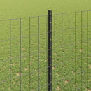 Svejset Trådhegn 10 x 1,6 m (B x H) PVC-belagt stål Grå Mesh