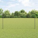 Svejset Trådhegn 10 x 1,6 m (B x H) PVC-belagt stål Grå Mesh