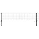 Svejset Trådhegn 10 x 0,4 m (B x H) PVC-belagt stål Grå Mesh