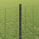 Svejset Trådhegn 10 x 0,8 m (B x H) PVC-belagt stål Grå Mesh