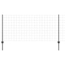 Svejset Trådhegn 10 x 1 m (B x H) PVC-belagt stål Grå Mesh