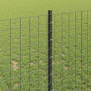 Svejset Trådhegn 25 x 1 m (B x H) PVC-belagt stål Grå Mesh