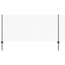 Svejset Trådhegn 25 x 1 m (B x H) PVC-belagt stål Grå Mesh