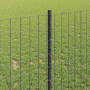 Svejset Trådhegn 25 x 1 m (B x H) PVC-belagt stål Grå Mesh