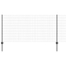 Svejset Trådhegn 25 x 1 m (B x H) PVC-belagt stål Grå Mesh