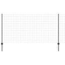 Svejset Trådhegn 25 x 1,2 m (B x H) PVC-belagt stål Grå Mesh