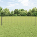 Svejset Trådhegn 25 x 0,6 m (B x H) PVC-belagt stål Grå Mesh