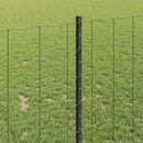 Svejset Trådhegn 25 x 1 m (B x H) PVC-belagt stål Grå Mesh