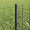 Svejset Trådhegn 10 x 0,4 m (B x H) PVC-belagt stål Grå Mesh