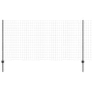 Svejset Trådhegn 25 x 1,2 m (B x H) PVC-belagt stål Grå Mesh