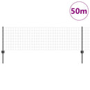 Svejset Trådhegn 50 x 0,6 m (B x H) PVC-belagt stål Grå Mesh