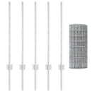 Svejset Trådhegn 10 x 0,8 m (B x H) Hot-Dip Galvaniseret Stål