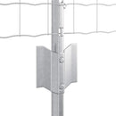 Svejset Trådhegn 25 x 0,6 m (B x H) Hot-Dip Galvaniseret Stål