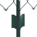 Kæde-link hegn med post 25 x 0,8 m (B x H)