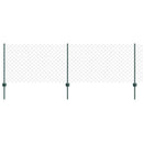 Kæde-link hegn med post 25 x 0,8 m (B x H)