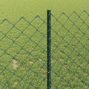 Kæde-link hegn med post 25 x 1 m (B x H)