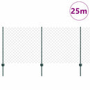 Kæde-link hegn med post 25 x 1 m (B x H)