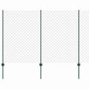Kæde-link hegn med post 25 x 1,5 m (B x H)