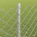 Kæde-link hegn med post 10 x 1,2 m (B x H)