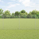 Kæde-link hegn med post 10 x 1,4 m (B x H)