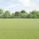 Kæde-link hegn med post 10 x 1,5 m (B x H)