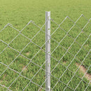 Kæde-link hegn med post 10 x 0,4 m (B x H)