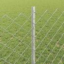 Kæde-link hegn med post 10 x 0,8 m (B x H)