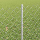 Kæde-link hegn med post 10 x 1 m (B x H)