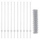 Kæde-link hegn med post 10 x 1,2 m (B x H)