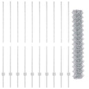 Kæde-link hegn med post 10 x 1,4 m (B x H)
