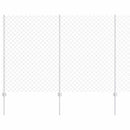 Kæde-link hegn med post 10 x 1,5 m (B x H)