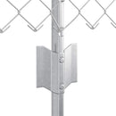 Kæde-link hegn med post 25 x 0,6 m (B x H)