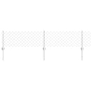 Kæde-link hegn med post 25 x 0,4 m (B x H)