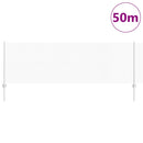 Svejsede trådhegn med stolper 50 x 0,8 m Galvaniseret stål Sølv