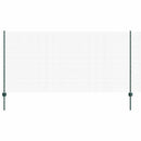 Svejsede trådhegn med stolper 25 x 1,2 m PVC-belagt stål Grøn