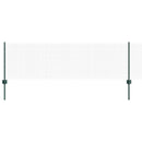 Svejsede trådhegn med stolper 50 x 0,6 m PVC-belagt stål Grøn