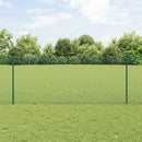 Svejsede trådhegn med stolper 50 x 1 m PVC-belagt stål Grøn