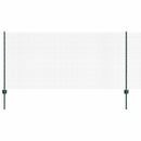 Svejsede trådhegn med stolper 50 x 1 m PVC-belagt stål Grøn