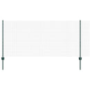 Svejsede trådhegn med stolper 50 x 1 m PVC-belagt stål Grøn