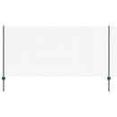 Svejsede trådhegn med stolper 50 x 1,2 m PVC-belagt stål Grøn